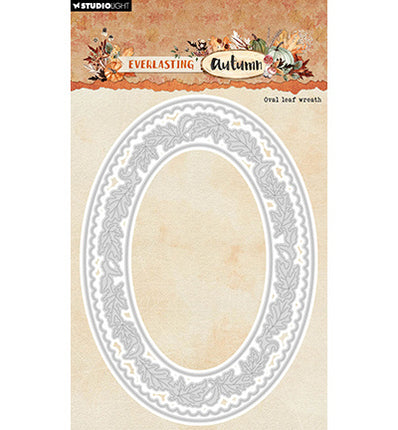 SL Stanzformen Ovaler Blätterkranz Everlasting Autumn Nr. 880