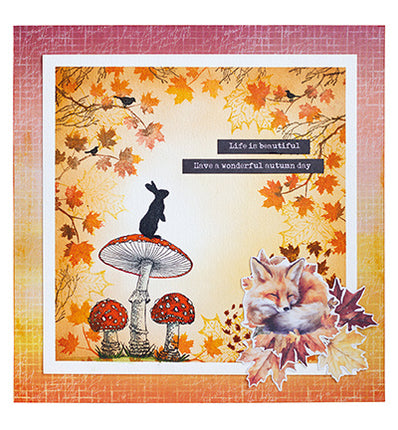SL Klarsichtstempel Vogelscheuche Everlasting Autumn Nr. 716