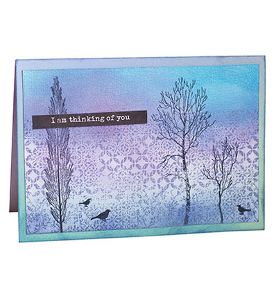 SL Klarsichtstempel Grungy Muster Essentials Nr.731