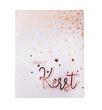 SL Papierelemente Roségold Weihnachtswünsche Essentials Nr. 17