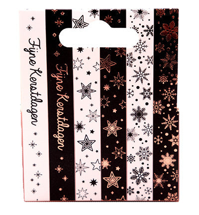 SL Washi Tape Schwarz/Weiß - NL - Roségold Essentials Nr. 27