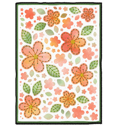 SL Schablone Blumen Essentials Nr.308