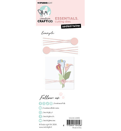 CCL Stanzform Versiegelte Schnur Essentials Nr.892