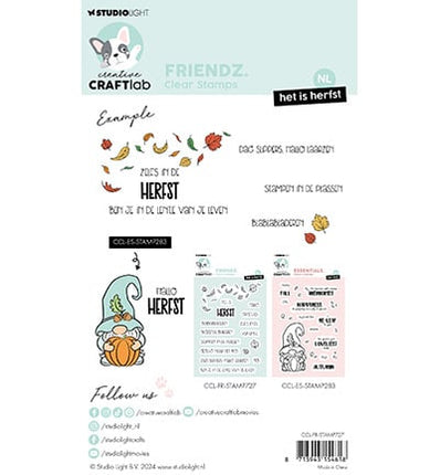 CCL Klarsichtstempel Het is Herfst Friendz Nr.727