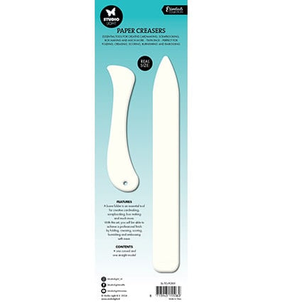 SL Papierfalzbein gerade + gebogen Werkzeuge, Essentials Nr.01