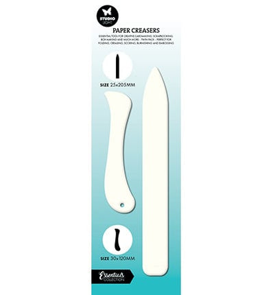 SL Papierfalzbein gerade + gebogen Werkzeuge, Essentials Nr.01