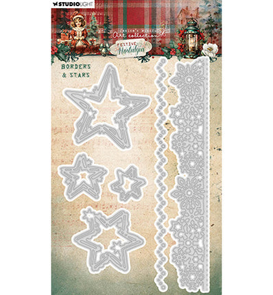JMA Stanzform Ränder & Sterne Festive Nostalgia Nr.903