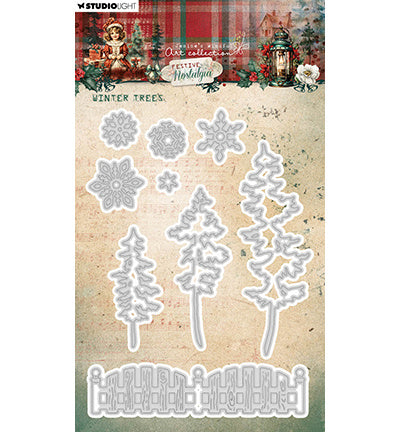 JMA Stanzform Winterbäume Festive Nostalgia Nr.905