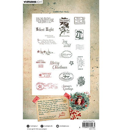 JMA Clear Stamp Weihnachtsmail Festliche Nostalgie Nr.753