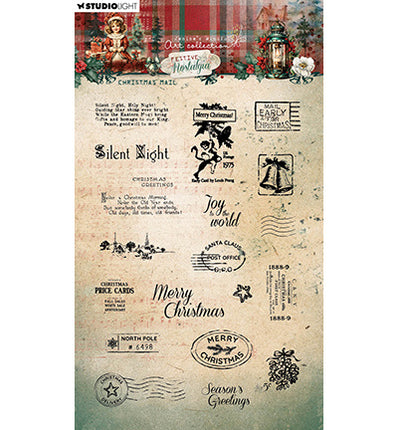 JMA Clear Stamp Weihnachtsmail Festliche Nostalgie Nr.753