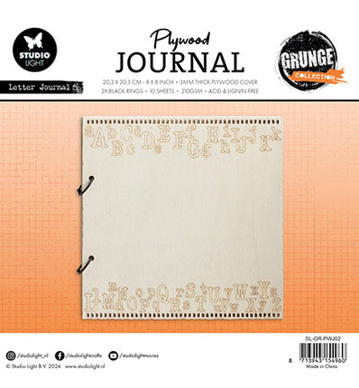 SL Sperrholz Journal Letter Journal Grunge Kollektion Nr.08