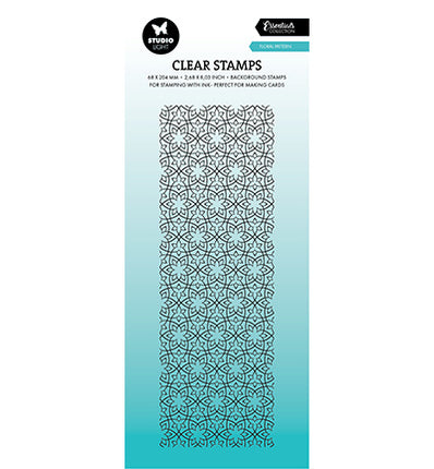 SL Klarsichtstempel Blumenmuster Essentials Nr.729