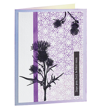 SL Klarsichtstempel Blumenmuster Essentials Nr.729