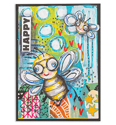 ABM Cling-Stempel Fliegende Freunde Signature Collection Nr.749