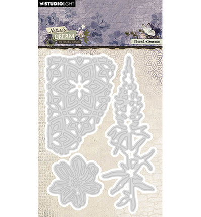 HE Klarsicht-Stempel Raster Hintergrund Nature's Dream 2 Nr.720