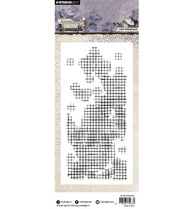 HE Klarsicht-Stempel Raster Hintergrund Nature's Dream 2 Nr.720