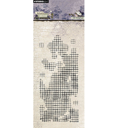 HE Klarsicht-Stempel Raster Hintergrund Nature's Dream 2 Nr.720