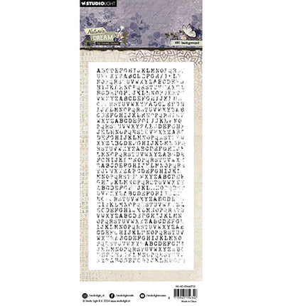 HE Klarsicht-Stempel ABC Hintergrund Nature's Dream 2 Nr.721