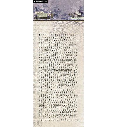 HE Klarsicht-Stempel ABC Hintergrund Nature's Dream 2 Nr.721