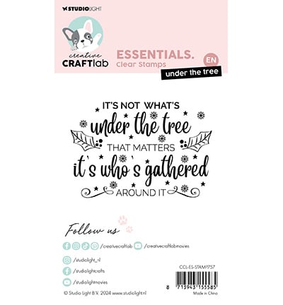 CCL Klarsichtstempel Unter dem Baum Essentials Nr. 757