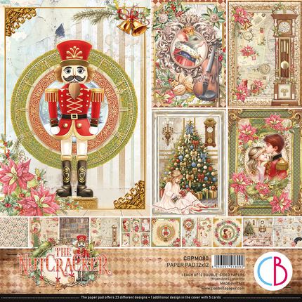 DER NUSSKNACKER PAPIER PAD 12"X12" 12/PKG