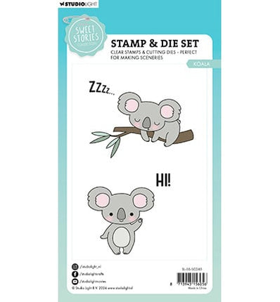 SL Stempel & Stanzform Koala Sweet Stories Nr. 85