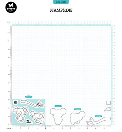 SL Stempel & Stanzform Koala Sweet Stories Nr. 85