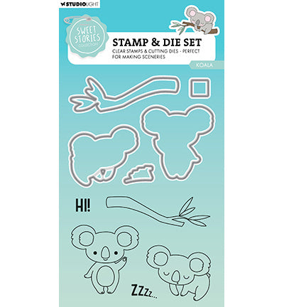 SL Stempel & Stanzform Koala Sweet Stories Nr. 85