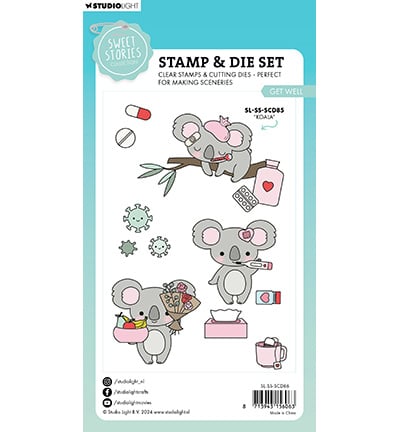 SL Stempel & Stanzform Gute Besserung Sweet Stories Nr. 86