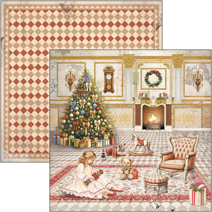 DER NUSSKNACKER PAPIER PAD 12"X12" 12/PKG