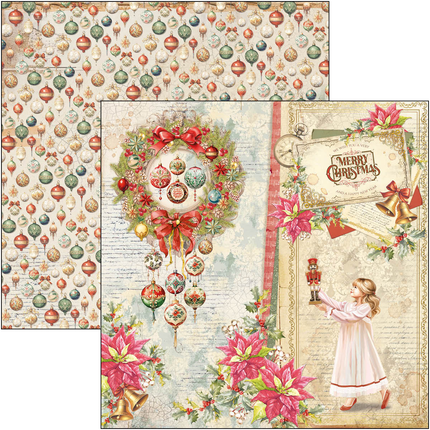 DER NUSSKNACKER PAPIER PAD 12"X12" 12/PKG