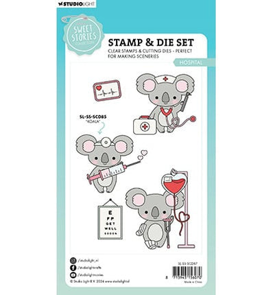 SL Stempel & Stanzform Krankenhaus Sweet Stories Nr. 87