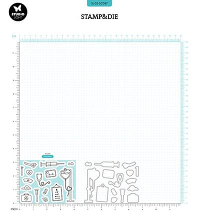 SL Stempel & Stanzform Krankenhaus Sweet Stories Nr. 87