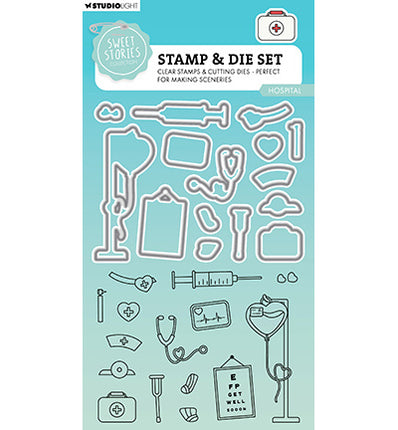 SL Stempel & Stanzform Krankenhaus Sweet Stories Nr. 87