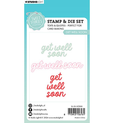 SL Stempel & Stanzform Gute Besserung Sweet Stories Nr. 88