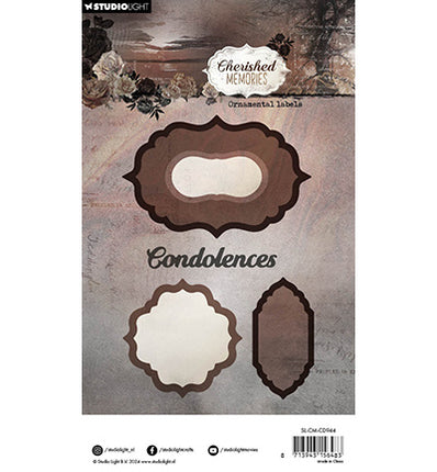 SL Stanzform Ornamentale Etiketten Cherished Memories Nr. 944