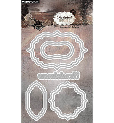 SL Stanzform Ornamentale Etiketten Cherished Memories Nr. 944