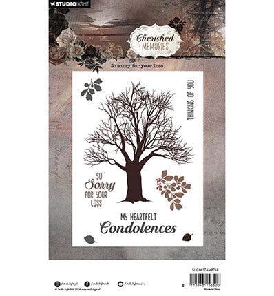 SL Klarsichtstempel Mein herzliches Beileid Cherished Memories Nr. 768
