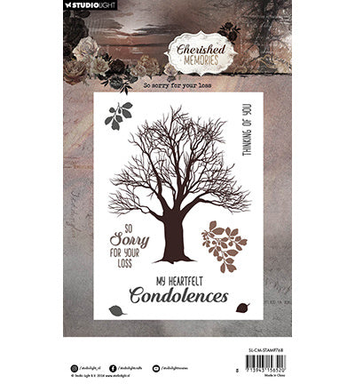 SL Klarsichtstempel Mein herzliches Beileid Cherished Memories Nr. 768