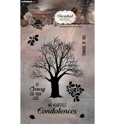 SL Klarsichtstempel Mein herzliches Beileid Cherished Memories Nr. 768