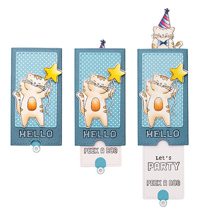 SL Klare Stempel Peek a boo Schieber Essentials Nr. 761