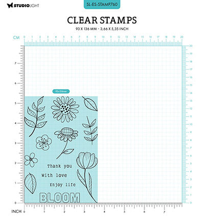 SL Klarsichtstempel Blumenstrauß Pop-up Essentials Nr.760