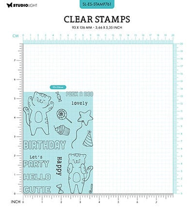SL Klare Stempel Peek a boo Schieber Essentials Nr. 761