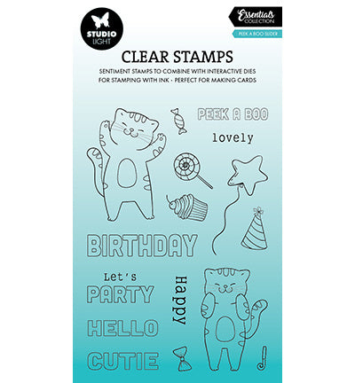 SL Klare Stempel Peek a boo Schieber Essentials Nr. 761