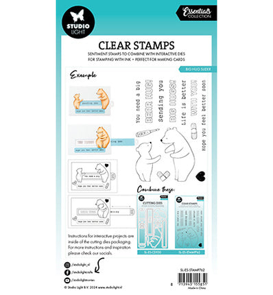 SL Klarsichtstempel Hug Slider Essentials Nr.762