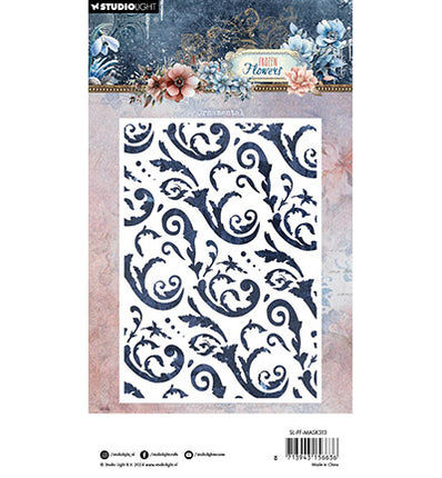 SL Schablone Ornament Frozen Flowers Nr. 313