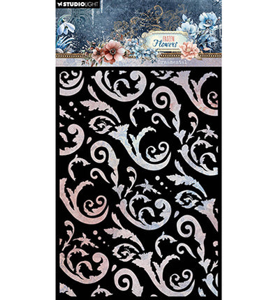 SL Schablone Ornament Frozen Flowers Nr. 313