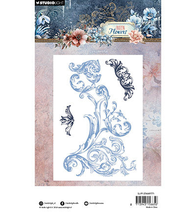 SL Clear Stamp Ornamente Gefrorene Blumen Nr. 771