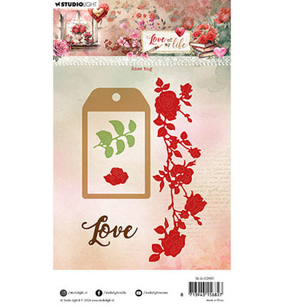 SL Stanzform Rosenschild Love of my life Nr. 951