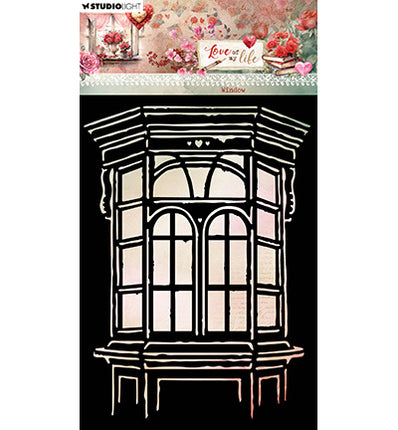 SL Schablone Fenster Love of my life Nr. 314